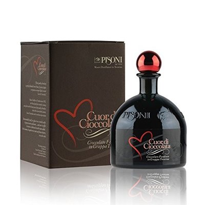 Liquore Cuor di Cioccolata con Cialdine - Pisoni Liquore Cuor di Cioccolata con Cialdine - Pisoni