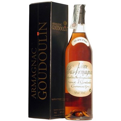 Bas Armagnac 20 Ans D'age 40% Veuve Goudoulin Bas Armagnac 20 Ans D'age 40% Veuve Goudoulin