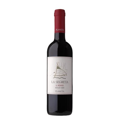 Vino Rosso La Segreta Il Rosso Sicilia D.O.C. 2018 Cantina Planeta Vino Rosso La Segreta Il Rosso Sicilia D.O.C. 2018 Cantina Planeta