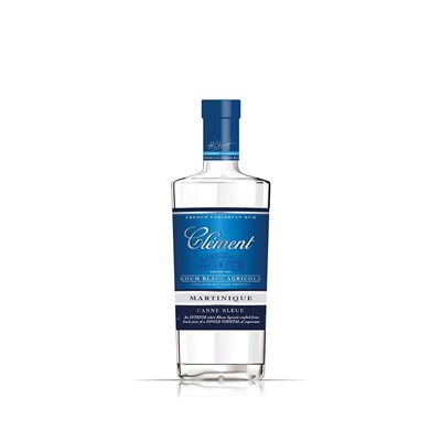 RHUM BLANC AGRICOLE “CANNE BLEUE” - 1 bottiglia da 0,70l. - CLÉMENT - mg