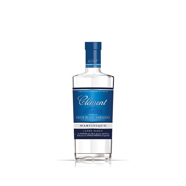 RHUM BLANC AGRICOLE “CANNE BLEUE” - 2 bottiglie da 0,70l. - CLÉMENT - mg