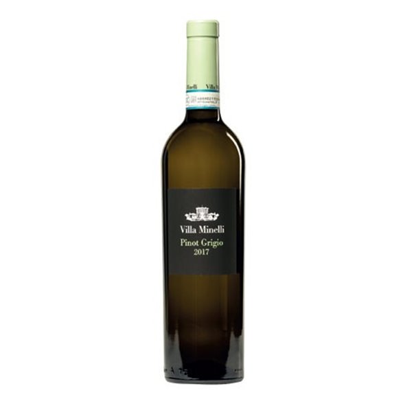 Confezione da 6 Bottiglie Vino Bianco Pinot Grigio IGT Villa Minelli -cz