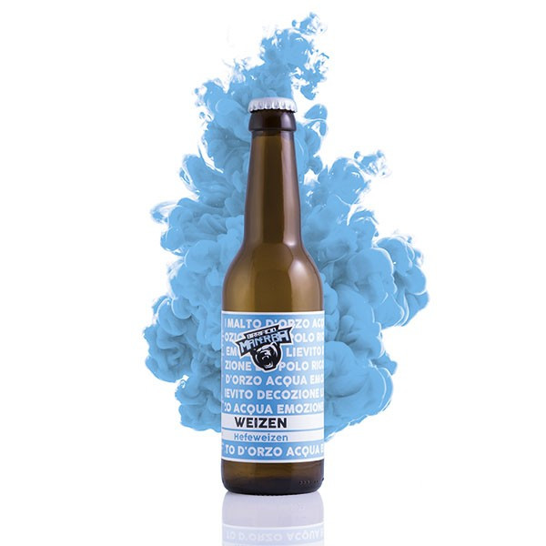 Confezione da 24 Bottiglie 33cl BIRRA ARTIGIANALE Weizen -BIRRIFICIO MANERBA