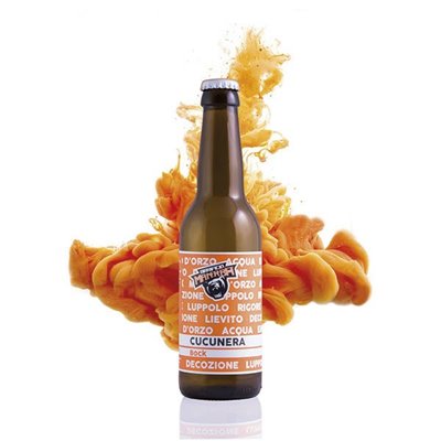 Confezione da 12 Bottiglie 33cl BIRRA ARTIGIANALE DOPPIO MALTO Cucunera- BIRRIFICIO MANERBA