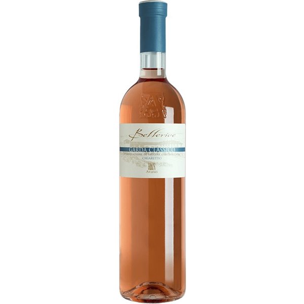 Vino Rosato  Bellerive Riviera del Garda Classico Chiaretto D.O.C. Confezione da 3 Bottiglie 0,750L.-Cantina Avanzi