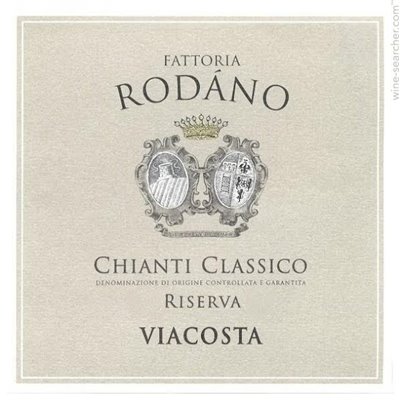 Chianti Classico Riserva Viacosta Docg 2015 Fattoria di Rodano Chianti Classico Riserva Viacosta Docg 2015 Fattoria di Rodano