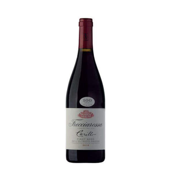 Confezione da 6 Bottiglie Vino Rosso Carillo  Oltrepò Pavese Bio Frecciarossa -cz