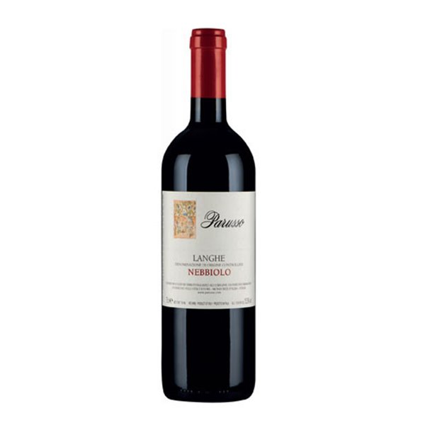 Vino Rosso Langhe Nebbiolo Cantina Parusso -cz