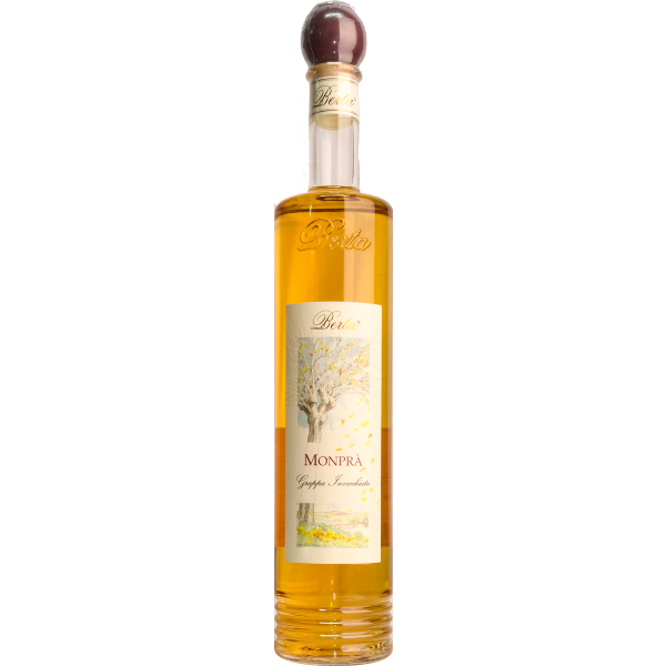 Berta 2 x 0,70 L. Grappa di Barbera  8 Anni Monprà 40° Berta Distillerie 0,70 L.