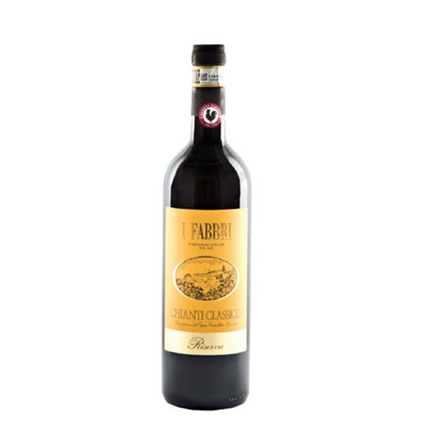 Confezione da 6 Bottiglie Vino Rosso Bio Chianti Classico Riserva Cantina I Fabbri -cz