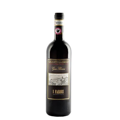 Confezione da 6 Bottiglie Vino Rosso Bio Chianti Classico Gran Selezione Cantina I Fabbri -cz