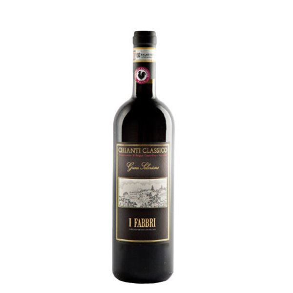 Confezione da 6 Bottiglie Vino Rosso Bio Chianti Classico Gran Selezione Cantina I Fabbri -cz