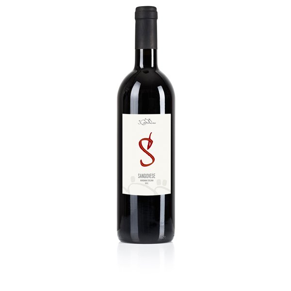 Confezione da 6 Bottiglie Vino Rosso Sangiovese Maremma Cantina I Cavallini -cz