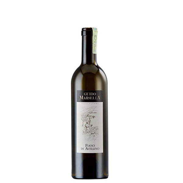 Confezione da 6 Bottiglie Vino Bianco Fiano di Avellino Azienda Agricola Guido Marsella -cz