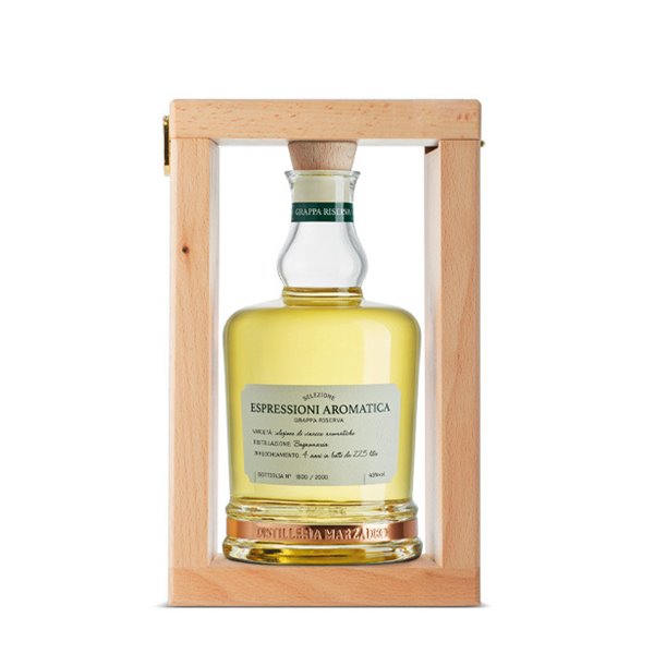 Marzadro -Grappa Espressioni Aromatica 43° , 70 cl