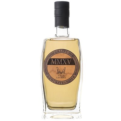 Grappa MMXV Gewürztraminer - Villa Laviosa 0,5 l. Grappa MMXV Gewürztraminer - Villa Laviosa 0,5 l.