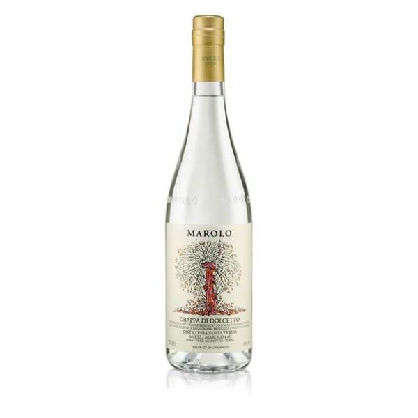Grappa di Dolcetto -  Distilleria Santa Teresa  Fratelli Marolo 0,70 l.