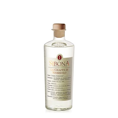 Grappa Monovitigno di Nebbiolo - Distilleria Sibona 1 lt