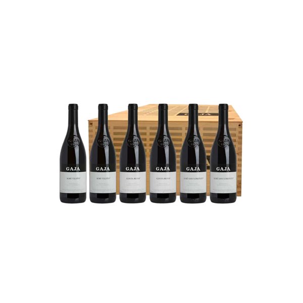 Cassa Ed. Limitata 2016 (Sorì San Lorenzo, Costa Russi, Sorì Tildin)  Gaja Angelo