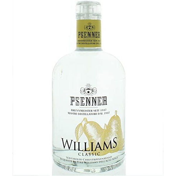 Psenner - Williams Classic Acquavite di Pere 40 %vol. 70 cl