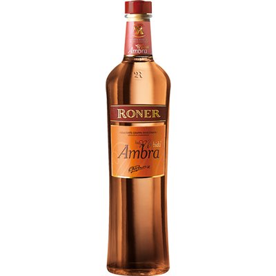 Roner - Grappa Ambra La Morbida - 0,7 l. Roner - Grappa Ambra La Morbida - 0,7 l.