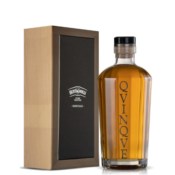 Bertagnolli - Grappa QVINQVE 5 anni in barrique (42% Vol. - 0.70 Lt)