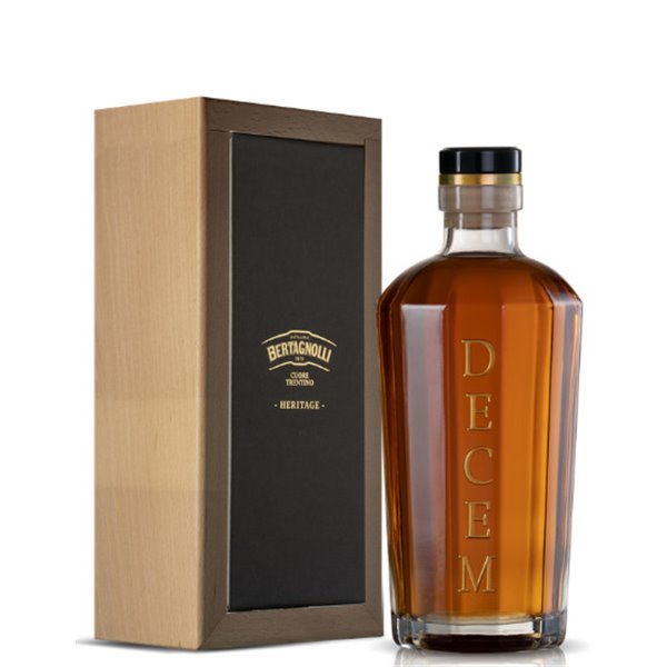 Bertagnolli - Grappa DECEM 10 anni in barrique 44% Vol. - 0.70 Lt
