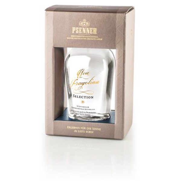 Psenner - Uva Fragolina Selection Traubenbrand (confezione regalo) 43 %vol. 70 cl