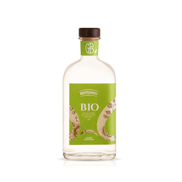 Bertagnolli - Bio Grappa Bianca (40% Vol. - 0.70 Lt)