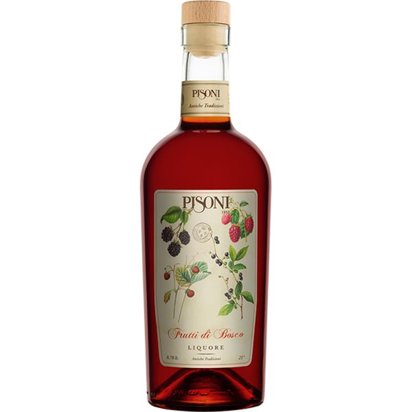 Distilleria Pisoni - Liquore Frutti di Bosco 70cl 21°