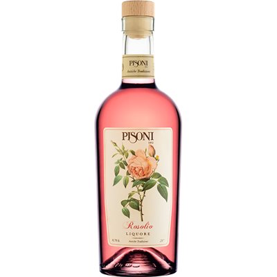 Distilleria Pisoni - Liquore Rosolio 70cl 21°
