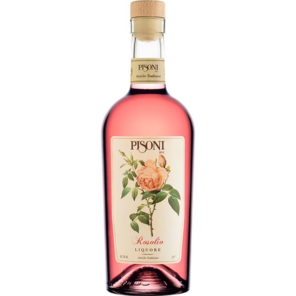 Distilleria Pisoni - Liquore Rosolio 70cl 21°