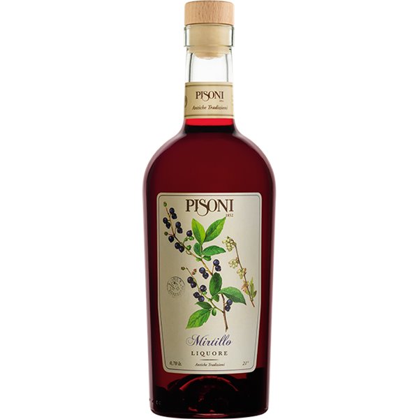 Distilleria Pisoni - Liquore al Mirtillo 70cl 21°