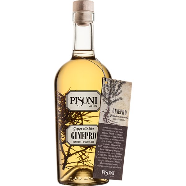 Distilleria Pisoni - Grappa Ginepro 70cl 40°