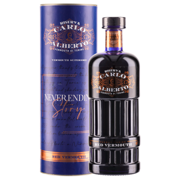 Vermouth Carlo Alberto Riserva Red Superiore 75cl 18% in astuccio - crb
