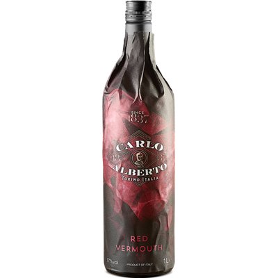Vermouth Carlo Alberto Red 100cl 17% - crb