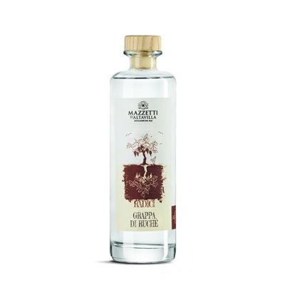 Mazzetti - Radici - Grappa Di Ruchè In Purezza 43° Mazzetti D'Altavilla 0,50 L. Mazzetti - Radici - Grappa Di Ruchè In Purezza 43° Mazzetti D'Altavilla 0,50 L.