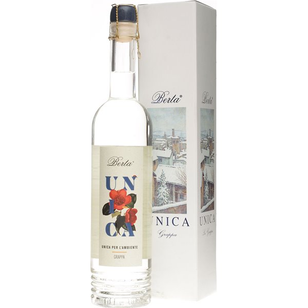 Berta 3 x 0,50 L Grappa Unica Berta Distillerie