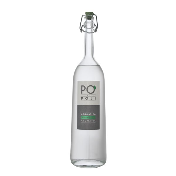 3 x 0,70 L.  Grappa Pò di Poli Aromatica 40° Distilleria Jacopo Poli