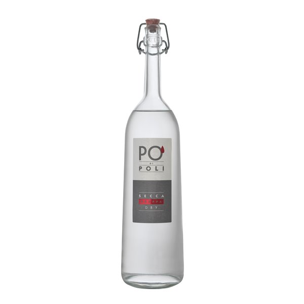 3 x 0,70 L. Grappa Pò di Poli Secca 40° Distilleria Jacopo Poli