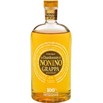 Grappa Lo Chardonnay in Barriques di Nonino 41° Nonino Distillatori (3 Pezzi da 0,50 l.) Grappa Lo Chardonnay in Barriques di Nonino 41° Nonino Distillatori (3 Pezzi da 0,50 l.)