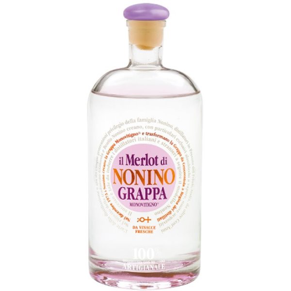 Nonino 3 x 0,70 L. Grappa il Merlot di Nonino 41° Nonino Distillatori