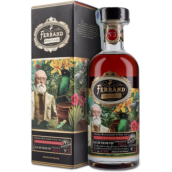 Eau De Vie De Vin Ferrand Renegade N.3 - JAMAICAN RUM BARREL | AC ( 70cl 48,2%) - crb