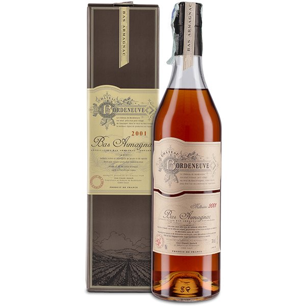 Armagnac Bordeneuve Millèsime 2001 | AC ( 70cl 48,8%) - crb