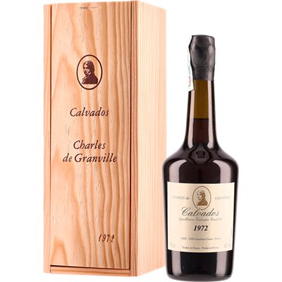 Calvados Charles De Granville Millèsime 1972 ( 70cl 40%) - crb Calvados Charles De Granville Millèsime 1972 ( 70cl 40%) - crb
