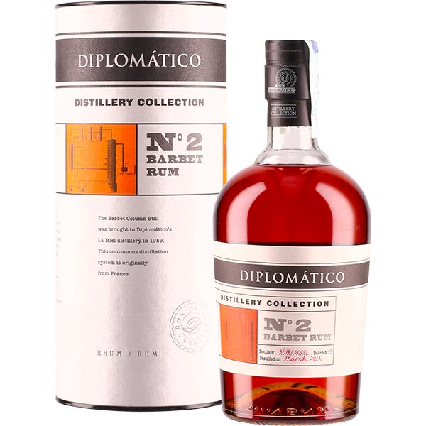 Rum Diplomàtico Distillery Collection N°2 Single Column Barbet ( 700ml  47%) - crb