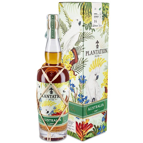Rum Plantation Australia 2007 - Beenleigh Artisan Distillery* ( 70cl  49.3%) - crb