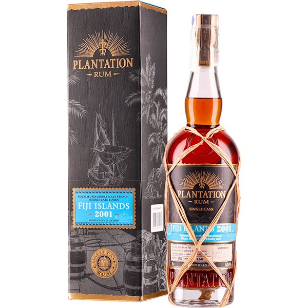 Rum Plantation Fiji  2001 - Rozelieures Single Malt Cask CDC Selection ( 70cl  45.90%) - crb