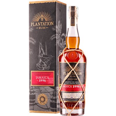 Rum Plantation Jamaca 1996 Long Pond Rye Whiskey CDC 25 TH Anniversary Edition ( 70cl  49.10%) - crb