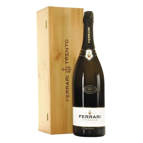 Ferrari - Trento Doc Maximum Blanc De Blancs Jeroboam Con Cassa in Legno 2016 3 L